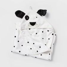 25"x50" Puppy Kids' Hooded Towel - Pillowfort: Lightweight Cotton