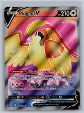 Pidgeot V 188/196 Ultra Rare Lost Origin Pokemon Card Near Mint