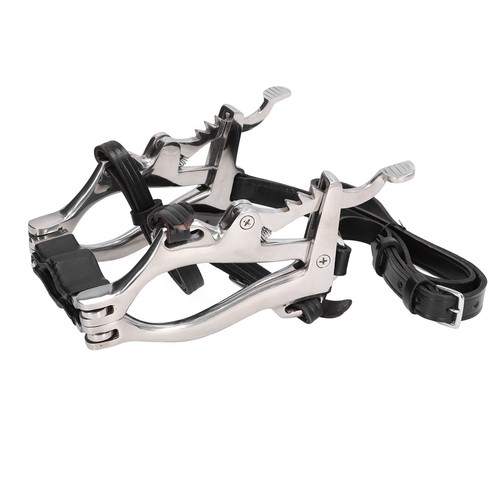 Horse Mouth Speculum Adjustable Angle Stainless Steel Dentistry Veterinary Cu - Picture 3 of 12