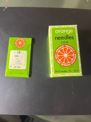 (10)-ORANGE Needles*DNx1*92x1*1266*SY 4261*Size:25/200!