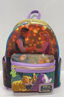 Loungefly Disney Rapunzel Tangled Princess Scene Mini Backpack Pascal Lanterns