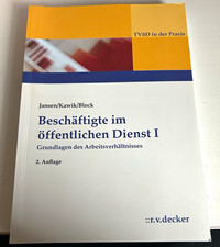 Beschäftigte im öffentlichen Dienst I, 2. A...