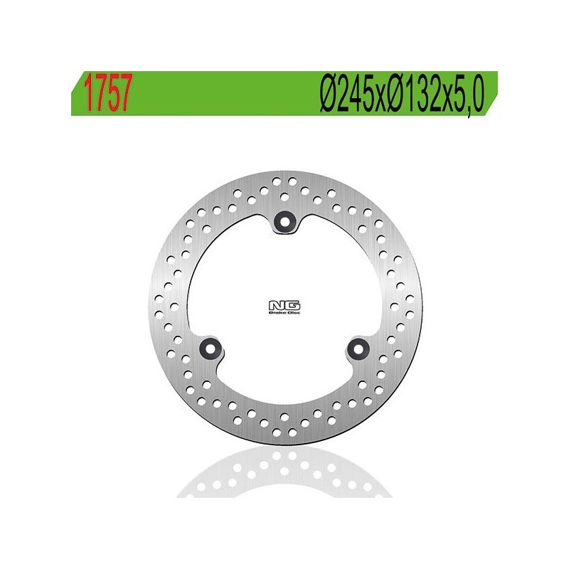 Disque de frein arrière NG 1757 résistant aux vibrations pour Yamaha Xmax 125