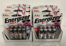 6 packs 48 total batteries Energizer Max AA Batteries exp 12/2036