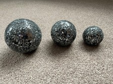 Decorative Mirror Balls Set of Three ❗️