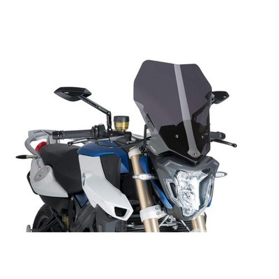 NAKED DOME N.G. TOURING PUIG FOR BMW F 800 R 2016 DARK SMOKE 8187F