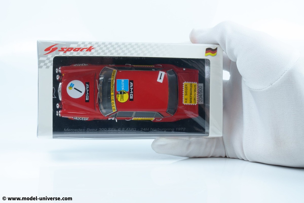 Spark - 1:43 Mercedes-Benz 300 SEL AMG No.1 24h Nurburgring 1972