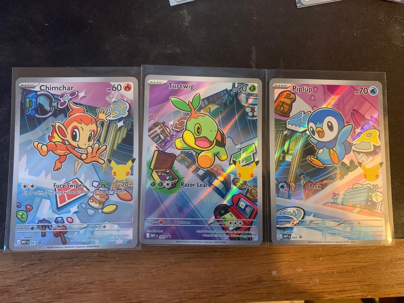 Pokémon TCG First Partner Illustration Collection Series 1 Gen 4 ...
