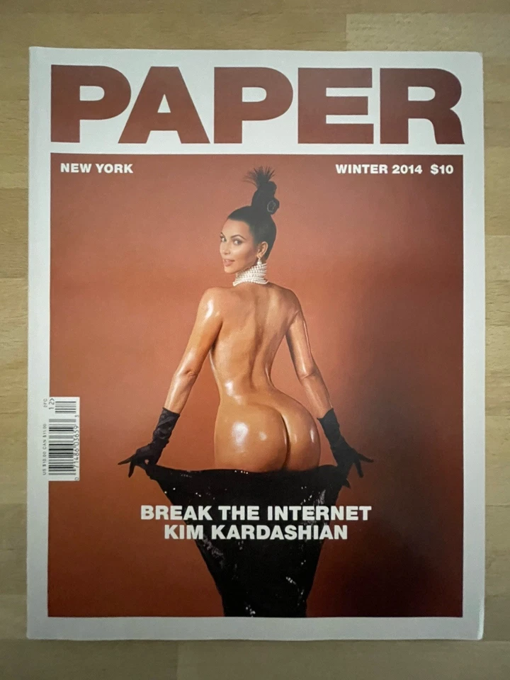 Kim Kardashian Paper Magazine Winter 2014 & Interview 2022 + Kylie Jenner 2023🔥 - Image 2 of 4