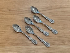 Lion by Frank Smith/Wallace Silversmiths: Sterling Silver Demitasse Spoon 4-1/4"