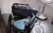 Vintage Panasonic OmniMovie VHS HQ PV-700 AF X8 CCD Camcorder Untested
