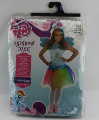 My Little Pony Rainbow Dash Child Size XL 14- 16 Halloween Costume
