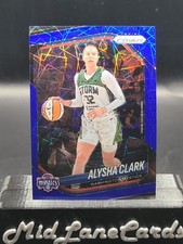 2025 Panini Prizm WNBA Alysha Clark Blue Velocity Prizm #128 Storm