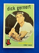 1959 Topps - Dick Gernert #13***Free Shipping***