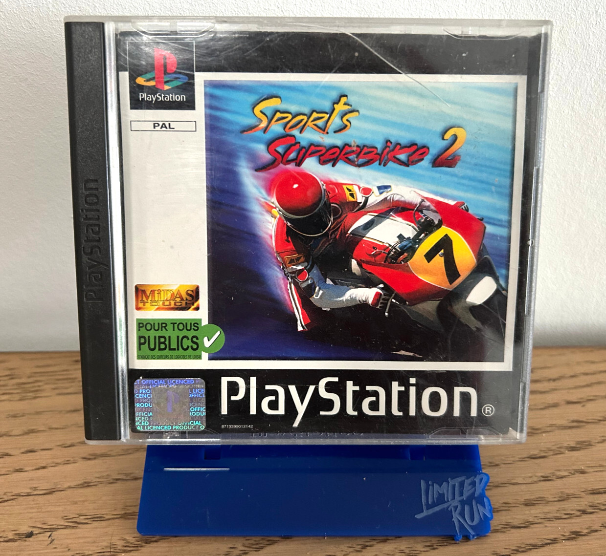 SPORTS SUPERBIKE 2 - PS1 - PlayStation 1 - PAL FR - Testé - Complet