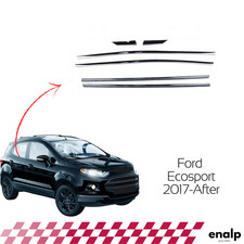Garniture de cadre de fenêtre chromée 6 pièces pour Ford Ecosport 2017-après ...