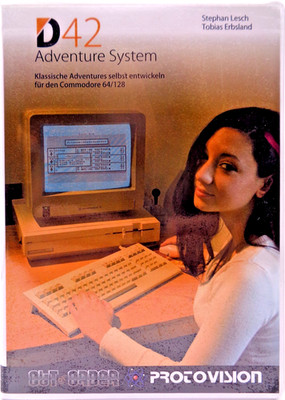 COMMODORE 64/128 -- D42 ADVENTURE SYSTEM (PROTOVISION - DISK)