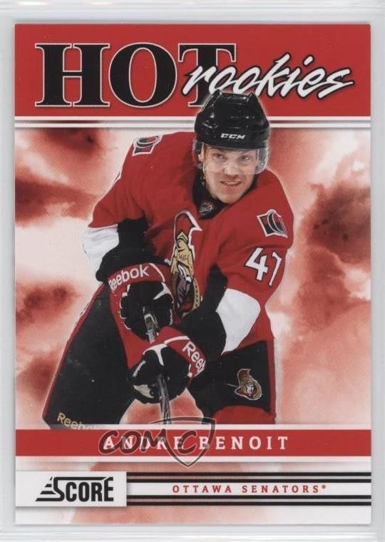 2011-12 Score Hot Rookies Andre Benoit #525 Rookie RC t3w