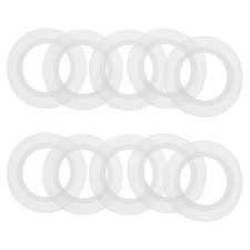 10Pcs Universal Silicone Bathtub Drain Plug Gasket Kit Durable Sink Seal Rings
