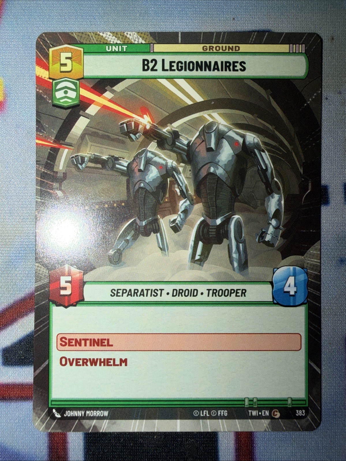 Star Wars Unlimited, Twilight of the Republic - B2 Legionnaires Hyperspace