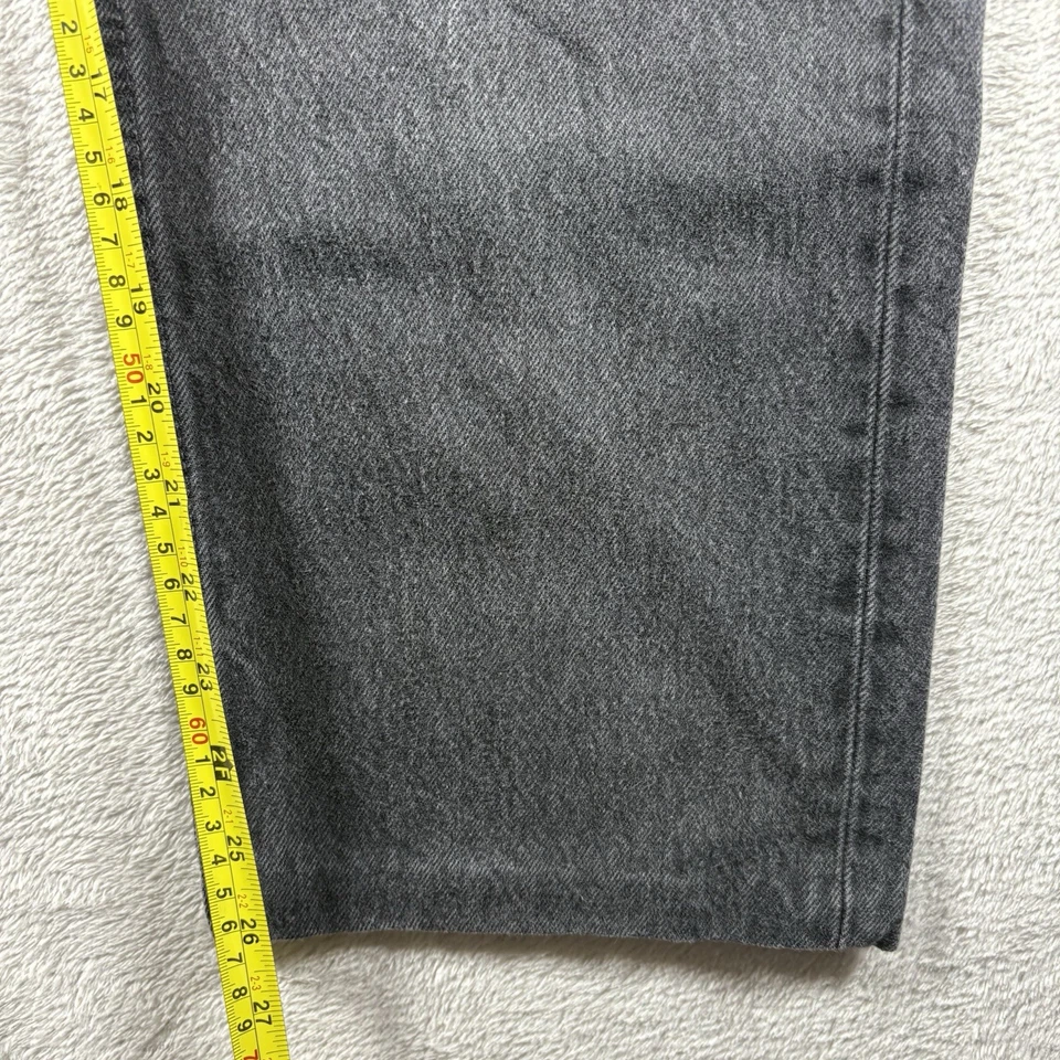 Vintage levis 501 Men’s Size 32x26 Black Faded 90s Made USA Distressed #1116 - Image 4 of 4
