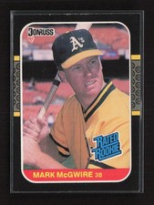 1987 Donruss 46 Mark Mcgwire Oakland Athletics