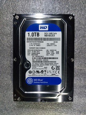WD Blue 1TB, 512e, 3.5'', SATA 6Gb/s (WDC WD10EZEX-08M2NA0)   TOP ZUSTAND