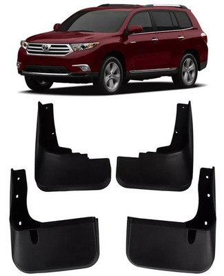 New Full Set Splash Guards Mud Flaps FOR 2011-2013 TOYOTA Highlander Kluger
