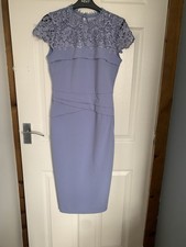 Lipsey Cornflower Blue Size 10 Midi Dress
