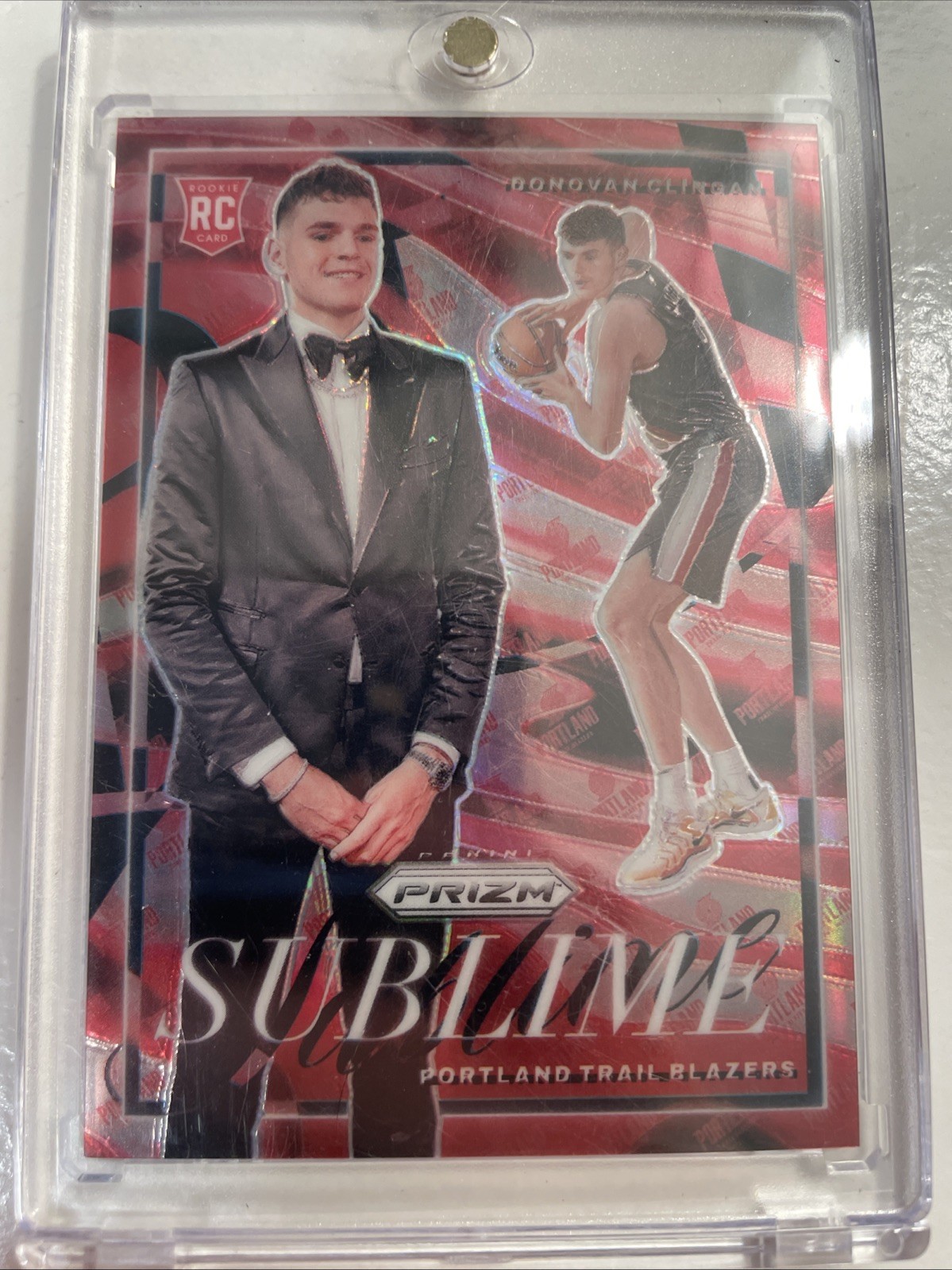 2024-25 Panini Prizm Sublime Donovan Clingan RC Rookie Case Hit SSP Rare
