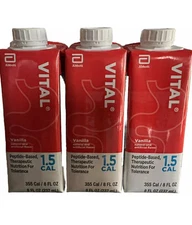 Vital 1.5 Cal Vanilla Peptide-Based Therapeutic Nutrition for Tolerance Case 24