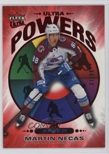 2025-26 Upper Deck Fleer Ultra Ultra Power Red 27/99 Martin Necas #UP5of25