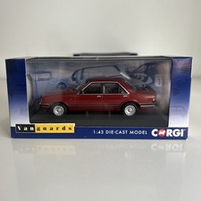 Corgi Vanguards Ford Granada 2.8 Ghia Mk2 Imperial Red VA12410 1/43 Diecast Car