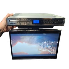 Venturer KLV3915 15.4 inch 720p Undercabinet Kitchen TV with DVD Player AM FM