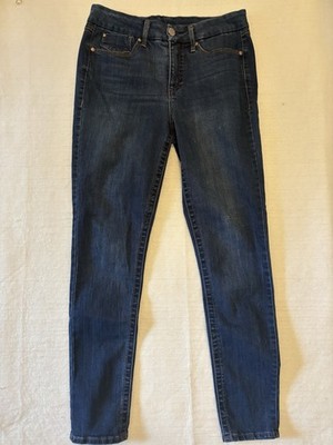 Seven7 Women's Tummyless High Rise Slimming Control Panel Skinny Jeans Size 8