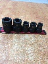 Mac Tools 5pc Rbrt 38 Dr Sae Impact Extractor Socket Set - 716 To 1116 Mac Tools 5pc Rbrt 38 Dr Sae Impact Extractor Socket Set - 716 To 1116