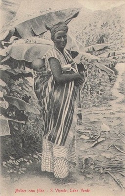 S.VICENTE, Kap Verde. - Frau mit Sohn.  52752