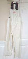 Grund ns Women's Waterproof Bib Overalls White Small Petrus 118 Lightweight
