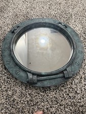 Continental Creations 13 In Porthole Mirror Standing Or Wall Mount
