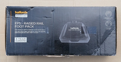 Halfords Advanced FP5 Raised Rail Foot Pack, Pack of 4 Foot