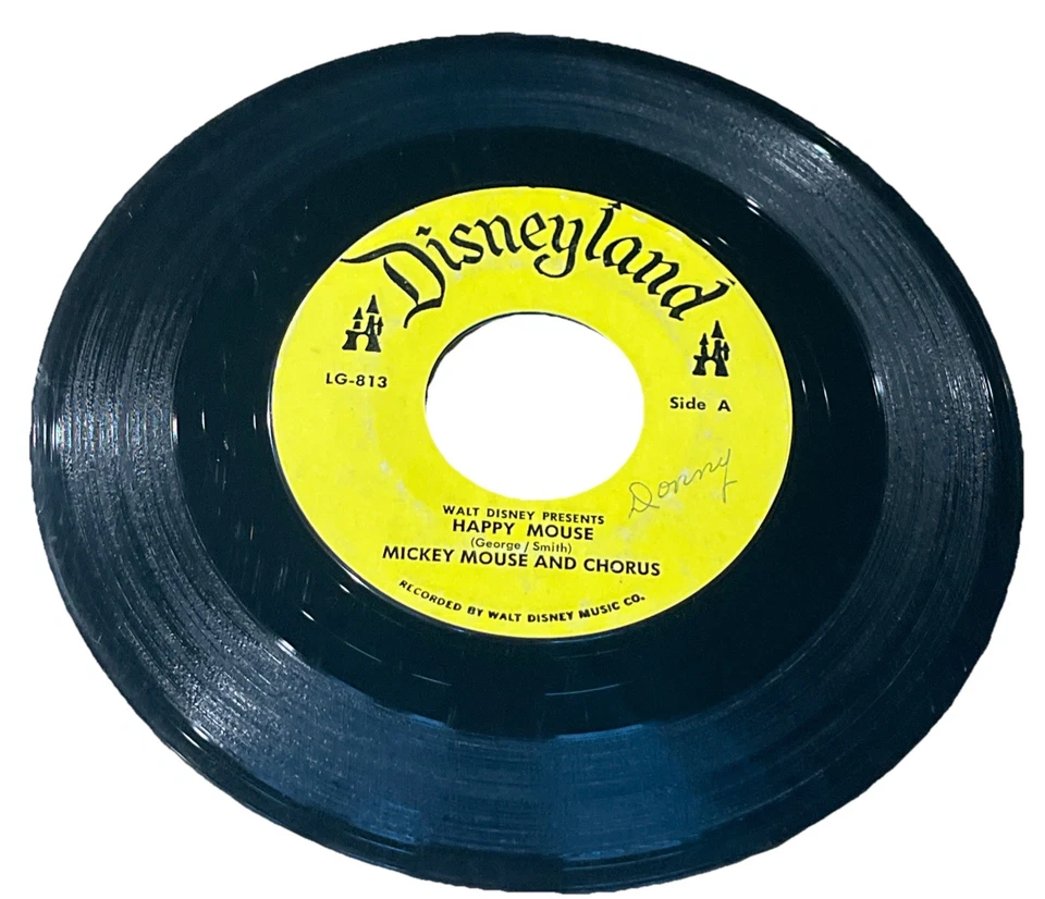Mickey Mouse And Chorus Happy Mouse/The Mickey Mouse Mambo 45RPM 813 Foto 3 de 4