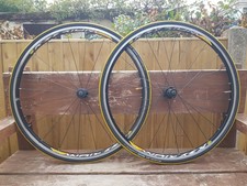 Mavic Ksyrium Equipe 700c bike wheelset with Schwalbe tyres