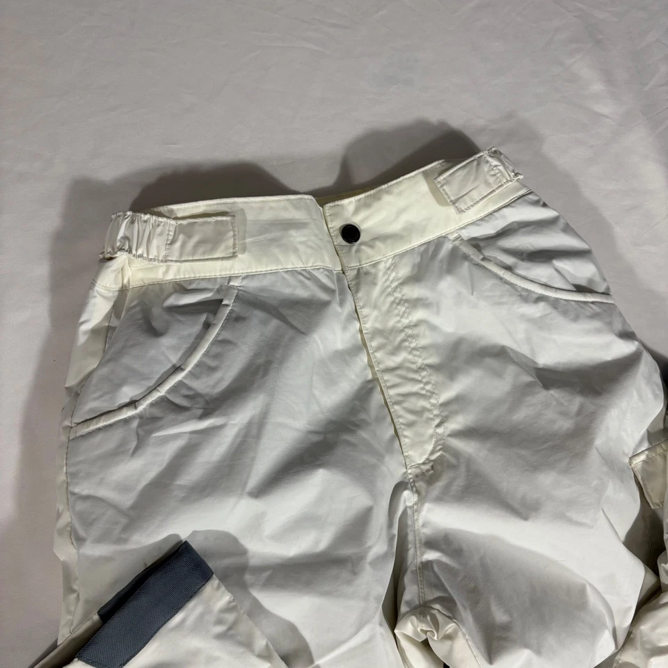 Columbia Pantalones de Nieve Jóvenes Niños Blanco Esquí Snowboard Aislado L (14/16) Foto 2 de 4