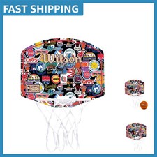 Durable NBA Team Retro Mini Hoop - Multicolor, Perfect for Indoor & Outdoor Fun