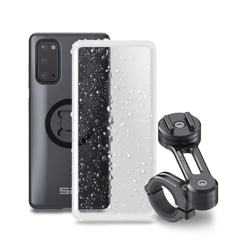 Coque et Attache Guidon Aluminium SP CONNECT Samsung S20+