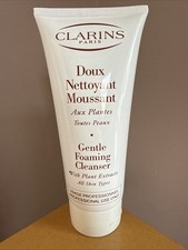 RARE Clarins Paris 7oz Gentle Foaming Cleanser Plant Extracts All Skin Types