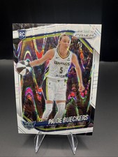 Paige Bueckers - 2025 Panini Prizm WNBA - White Seismic Prizm RC #5 Dallas Wings