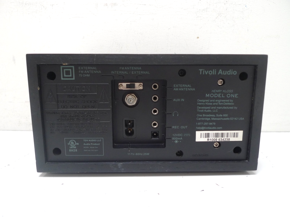 Radio Tivoli Audio Model One – Henry Kloss – Très bon état, fonctionne parfaitement - Photo, audio & vidéo