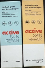 Active Skin Repair First Aid Bundle - Healing Ointment & Antiseptic Spray, 3 oz