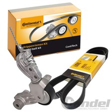 CONTINENTAL CTAM KEILRIPPENRIEMEN-SATZ 6PK1180 passend für VOLVO S60 S80 S90 V40